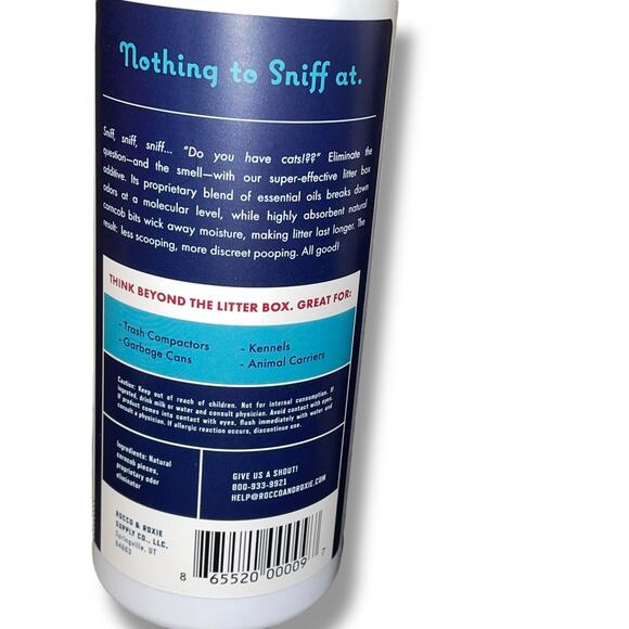 Rocco & Roxie Litter Box Additive Odor Eliminator Urine Deodorize 12 oz Lot x3 - Picture 10 of 12